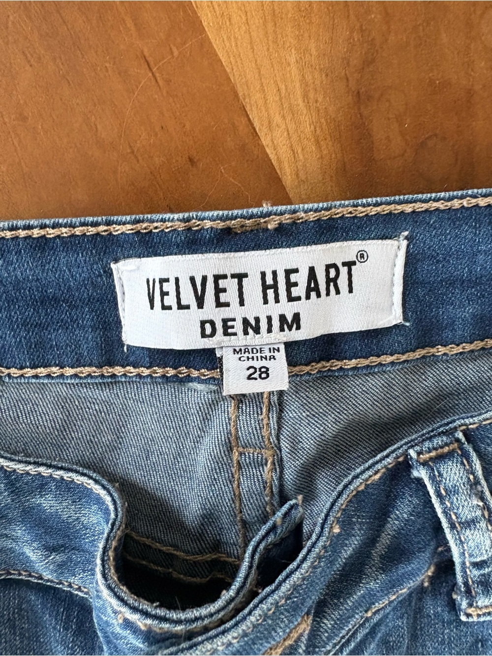 Velvet Heart Light Blue Distressed Skinny Jeans - Picture 3 of 9